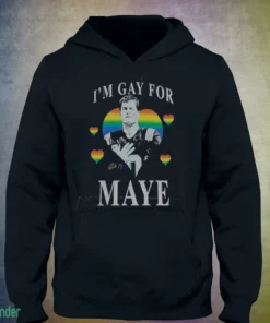 drake maye i m gay for maye shirt 3
