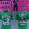 ed sheeran loop tour 2026 x philadelphia eagles green vintage t shirt 1