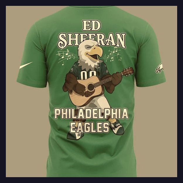 ed sheeran loop tour 2026 x philadelphia eagles green vintage t shirt 3 ed sheeran loop tour 2026 x philadelphia eagles green vintage t shirt 3