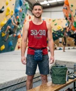 elly de la cruz 30 30 red tanktop climbing gym