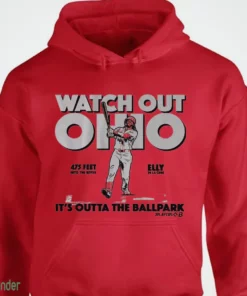 elly de la cruz watch out ohio graphic t shirt 4