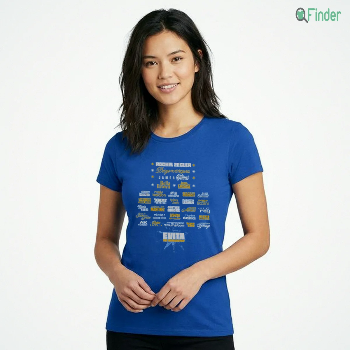 Evita On Broadway Rachel Zegler Shirt - Design Preview