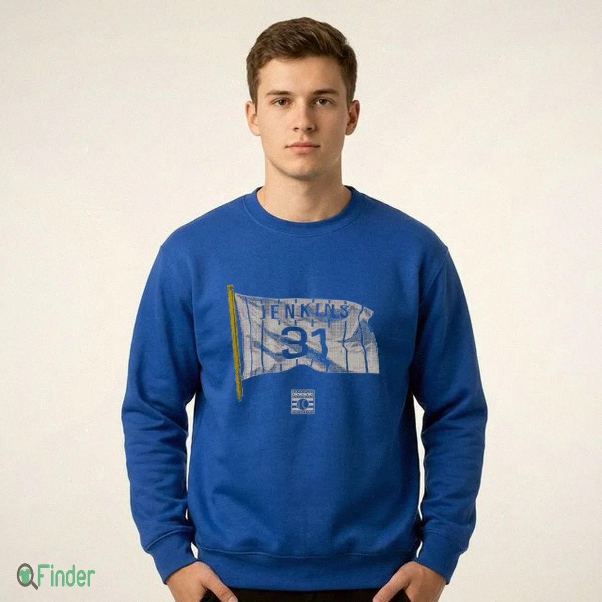 Ferguson Jenkins 31 Flag T-Shirt - Design Preview