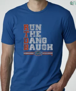 florida football jadan baugh run the dang ball t shirt