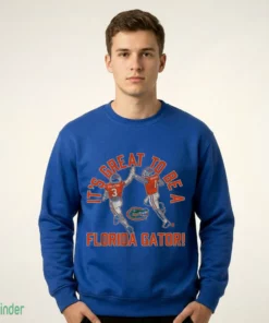 florida football vernell brown iii bailey stockton high five sweatshirt blue 01