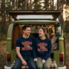 florida gators jadan baugh is life blue tshirt campervan tailgate couple