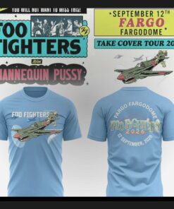 foo fighters take cover tour 2026 fargo north dakota concert graphic t shirt 1 1