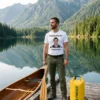 fun drake maye fact i love him patriots white tshirt canoe lake