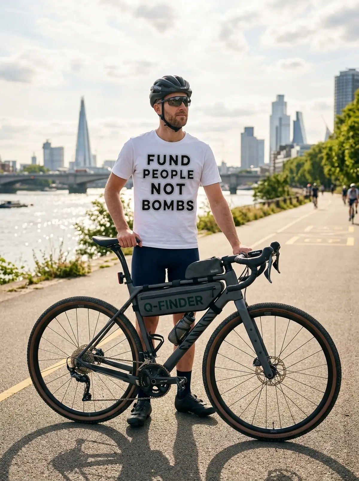 Fund People Not Bombs T-Shirts - Design Preview