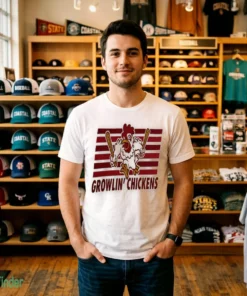 growlin chickens northwest arkansas naturals minor league base life tshirt white 1