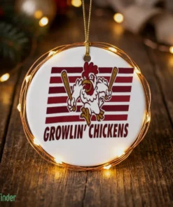 growlin chickens northwest arkansas naturals minor league baseball milb ornament 1