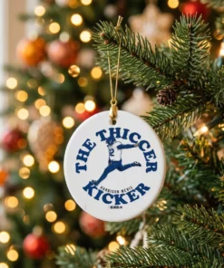 harrison mevis the thiccer kicker ornament