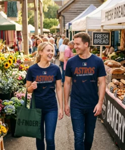 houston astros 2026 mlb postseason no time like october blue tshirt farmers market couple