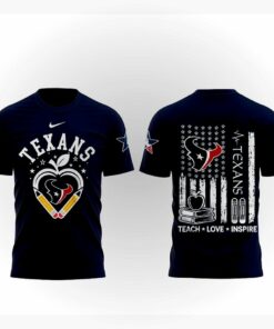 houston texans teacher appreciation 2026 3d t shirt 2
