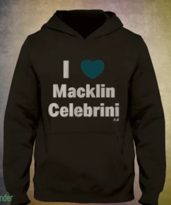 i heart macklin celebrini hoodie