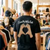 i love my wife s feet husband wife tshirt black male back