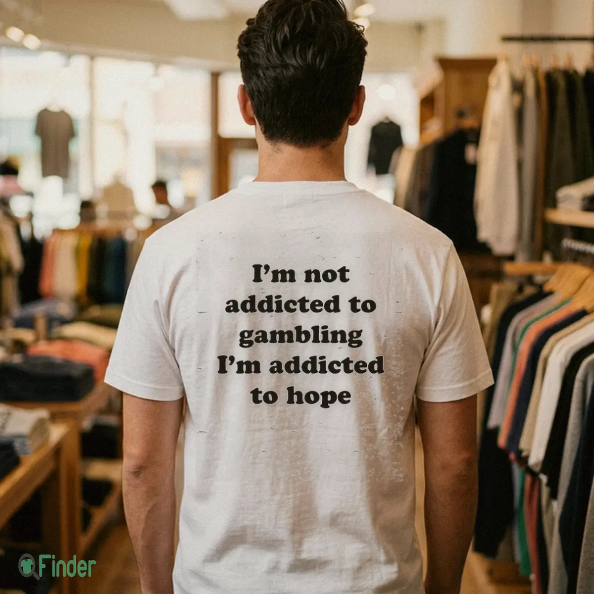 i m not addicted to gambling i m addicted to hope t shirt 1 i m not addicted to gambling i m addicted to hope t shirt 1