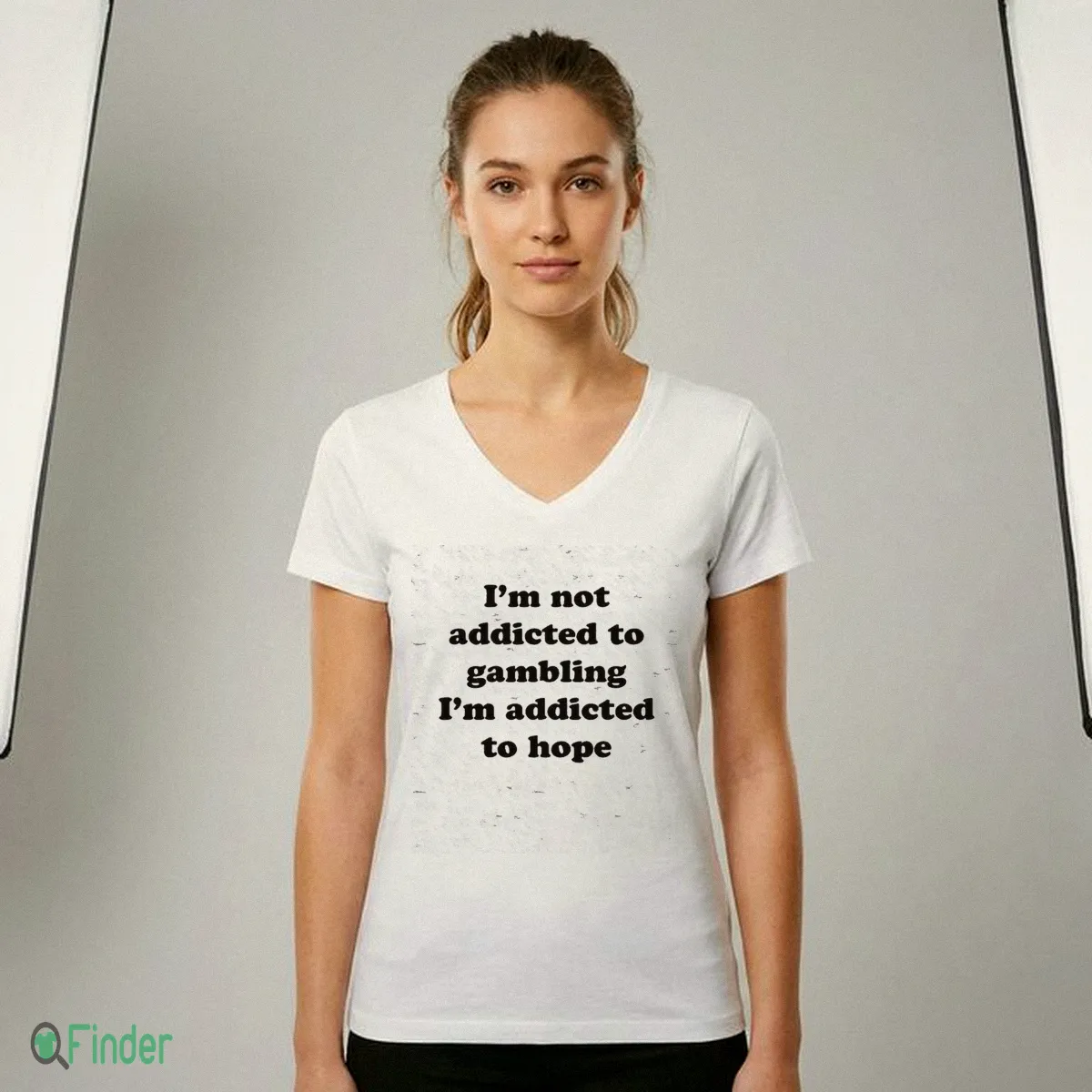 I'M Not Addicted To Gambling, I'M Addicted To Hope T-Shirt - Design Preview