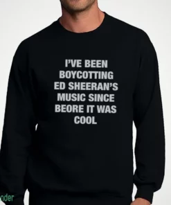 i ve been boycotting es music since before it was cool graphic t shirt 4