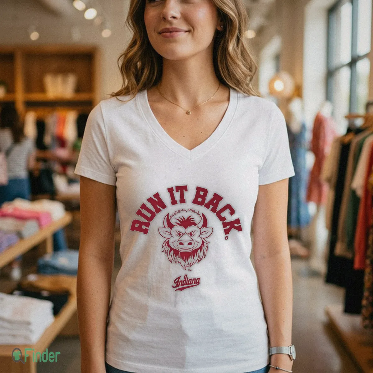 Indiana Football Run It Back T-Shirt - Design Preview