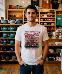indiana hoosier the bison race car t shirt 2