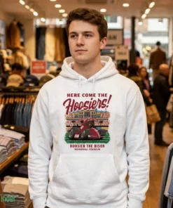 indiana hoosier the bison race car t shirt 3