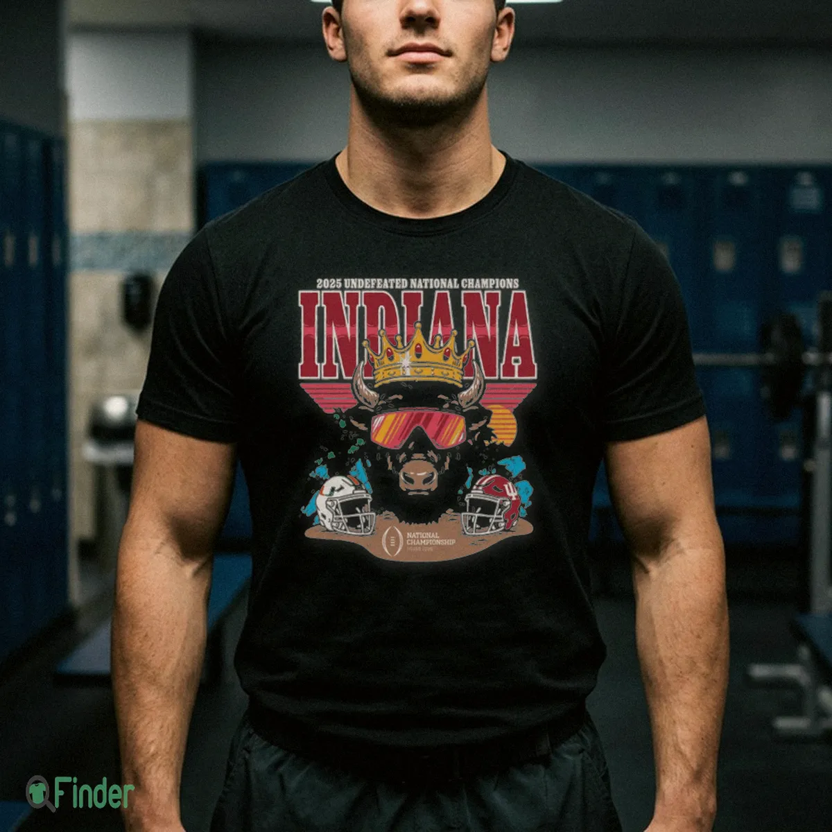 indiana hoosiers 2025 cfp national champs bison crown shirt 1 indiana hoosiers 2025 cfp national champs bison crown shirt 1