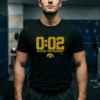 iowa football 002 no extra time necessary tshirt black male3