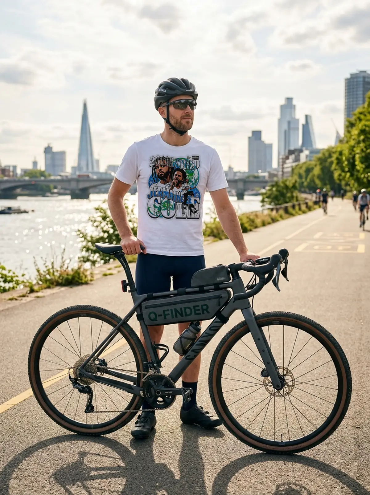 jermaine cole world 2011 nice guy mean flow graphic white tshirt bike commuter jermaine cole world 2011 nice guy mean flow graphic white tshirt bike commuter