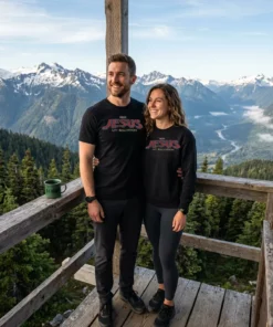 jesus my salvation black tshirt overlook couple