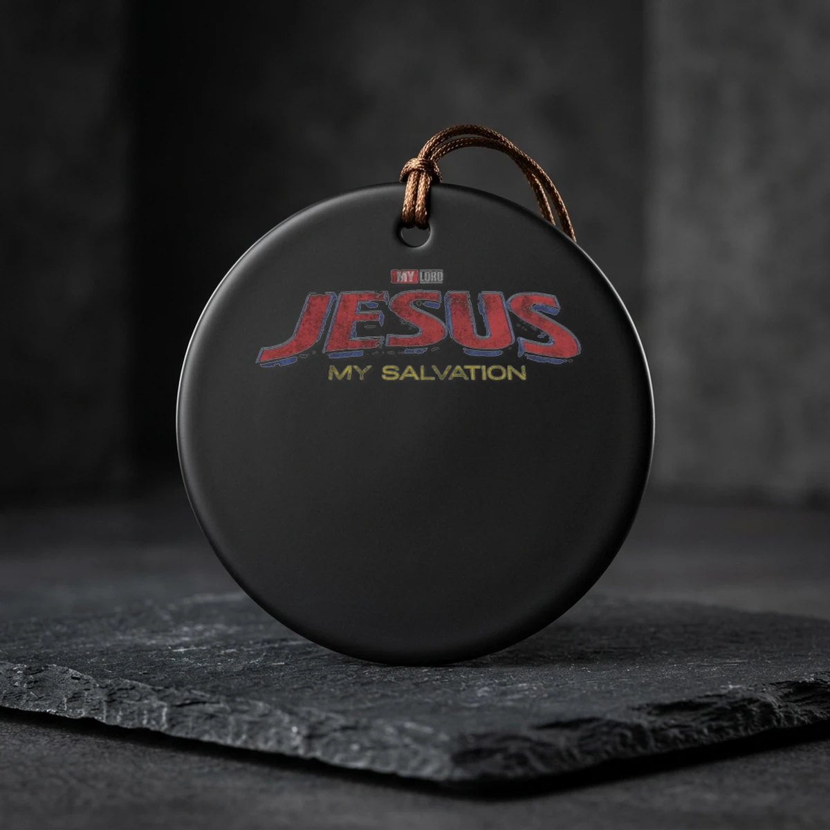 jesus my salvation ceramic ornament jesus my salvation ceramic ornament
