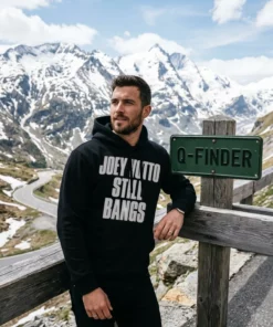 joey votto still bangs black hoodie alpine pass