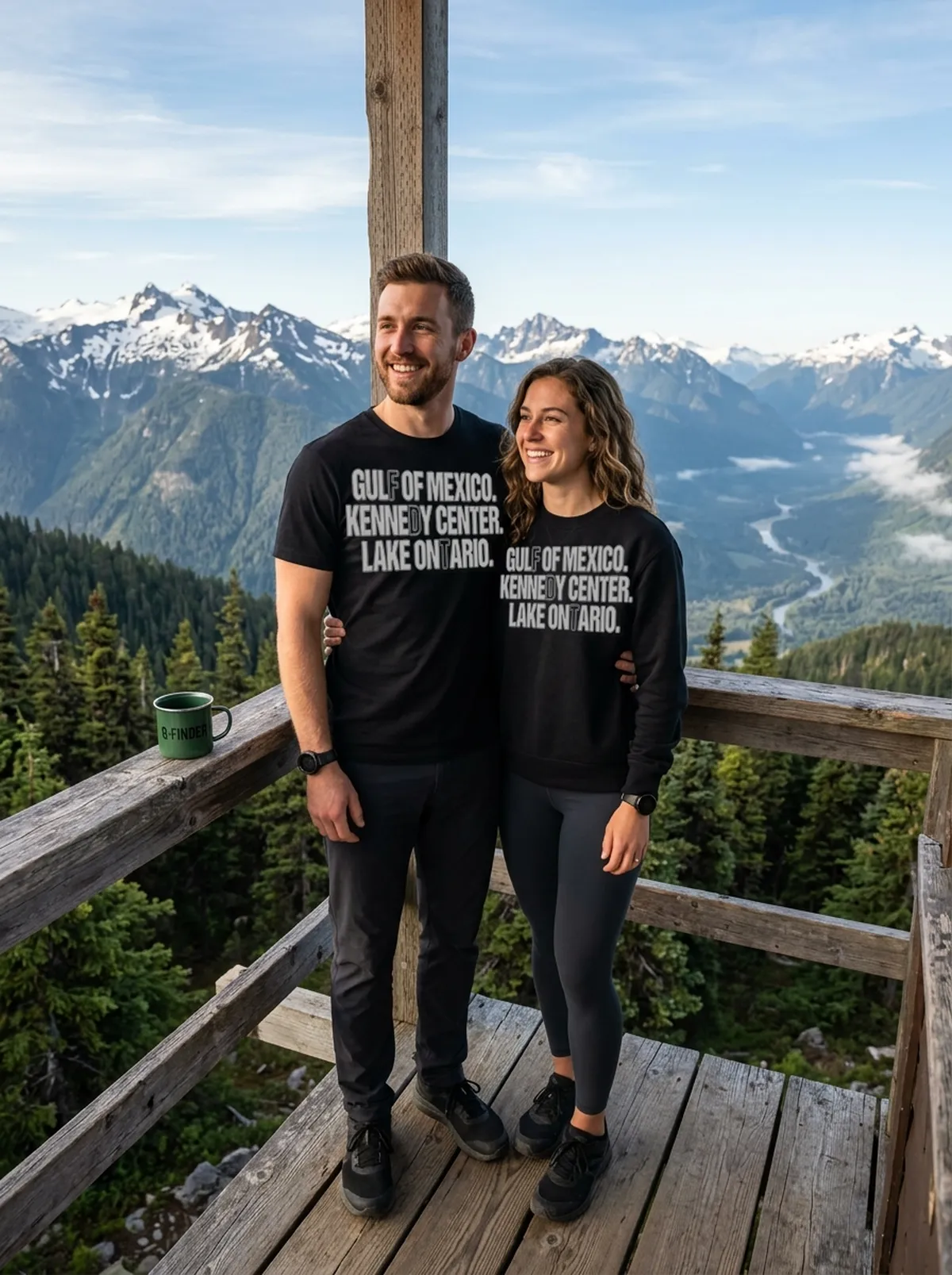 jon stewart gulf of mexico kennedy center lake ontario black tshirt overlook couple jon stewart gulf of mexico kennedy center lake ontario black tshirt overlook couple