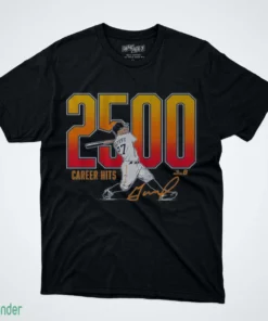jose altuve 2 500 hits shirt 1