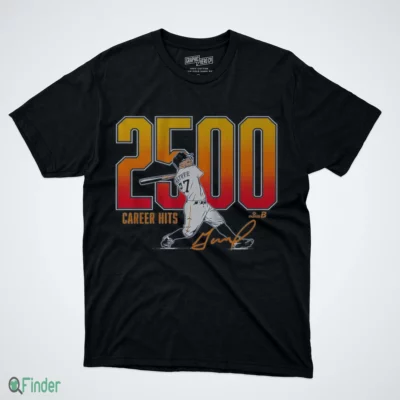 jose altuve 2 500 hits shirt 1