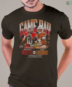 julian sayin arch manning ohio state buckeyes vs texas long t shirt