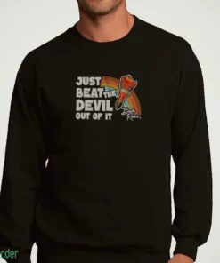 just beat the devil out of it bob ross t shirt 4