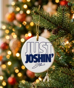 just joshin josh allen buffalo bills football signature ornament