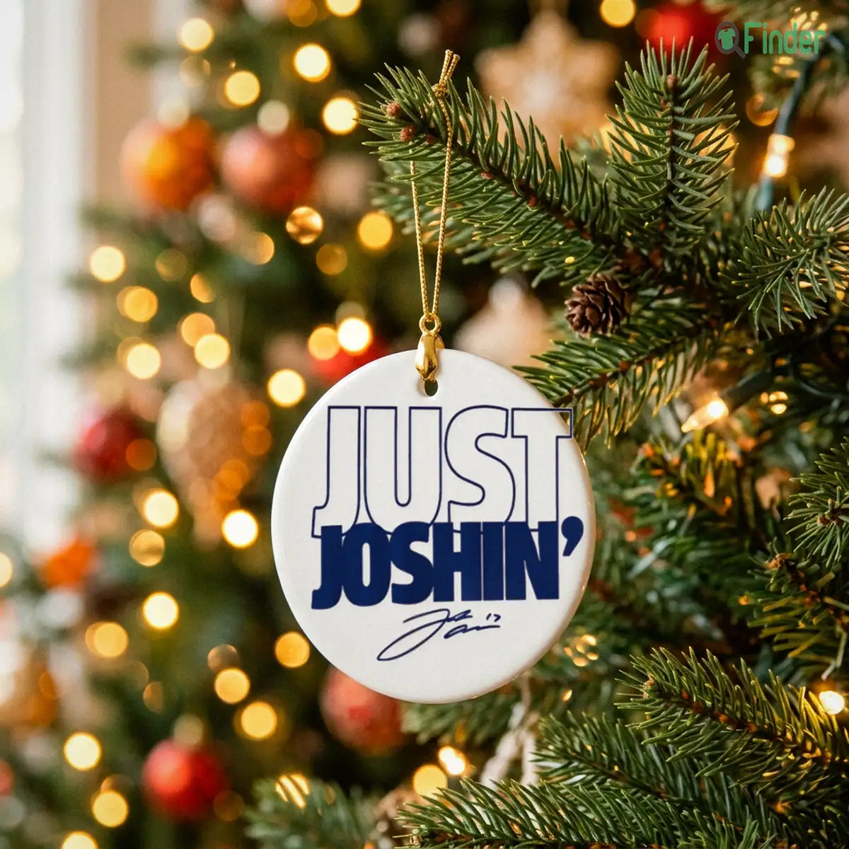 just joshin josh allen buffalo bills football signature ornament just joshin josh allen buffalo bills football signature ornament