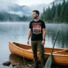 kansas city chiefs kingdom walker mahomes kelce worthy 2026 black tshirt canoe shoreline