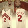 kawhi leonard 2 toronto raptors welcome home white basketball jersey 1 1