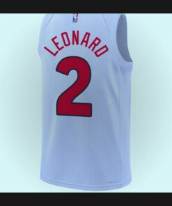 kawhi leonard 2 toronto raptors welcome home white basketball jersey 3 1