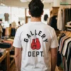 kenneth walker gallery dept boxing tshirt white male back