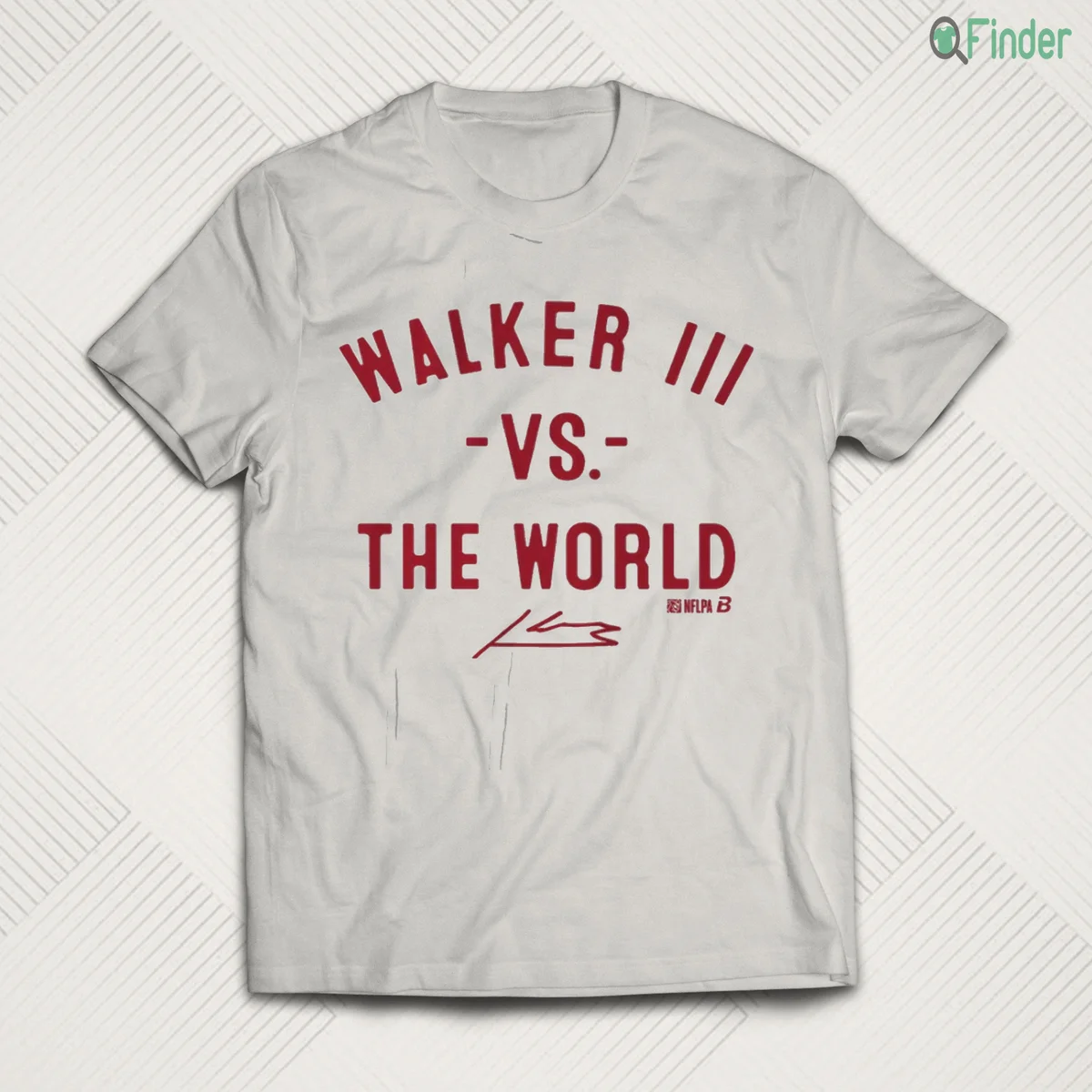 kenneth walker iii vs the world t shirt kenneth walker iii vs the world t shirt