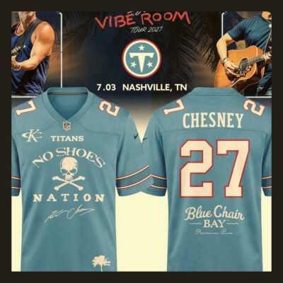 kenny chesney the original vibe room tour 2027 tennessee ten football jersey 1