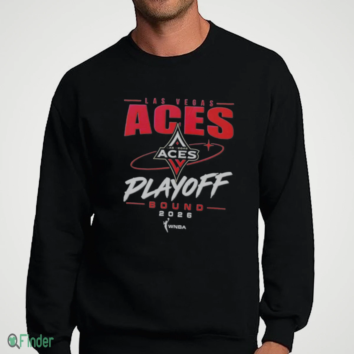 las vegas aces wnba playoff bound 2026 logo sweatshirt las vegas aces wnba playoff bound 2026 logo sweatshirt