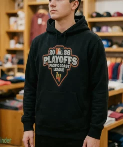 las vegas aviators 2026 pacific coast league playoffs mock hoodie black