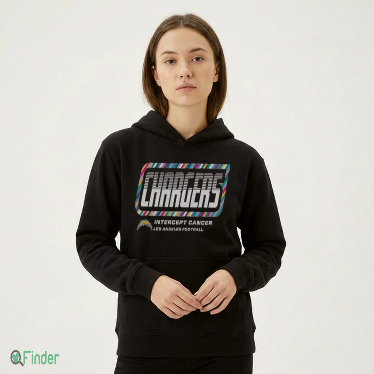 Los Angeles Chargers 2026 Crucial Catch Intercept Cancer Football Fan Game Day Shirt - Design Preview