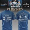 los angeles dodgers clinched 2026 nl west champions t shirt 1 1