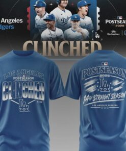 los angeles dodgers clinched 2026 nl west champions t shirt 1 1